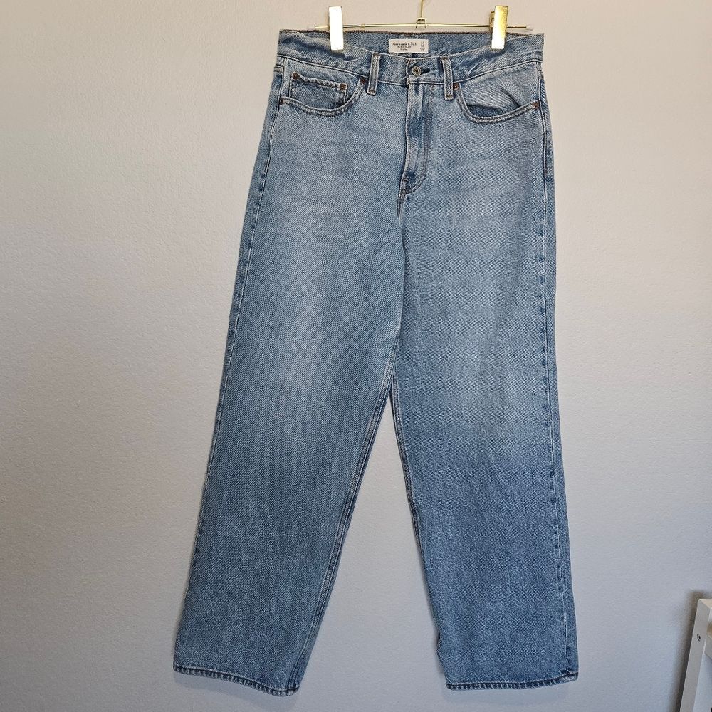 Abercrombie & Fitch | The Slouchy Jean Mid Rise Denim Jeans Women 30 / 10L - Picture 4 of 7